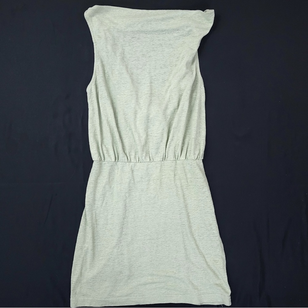 Free People Light Sage Green Mini Dress